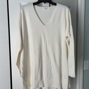 Zenana Outfitters Soft Cream Knit Top